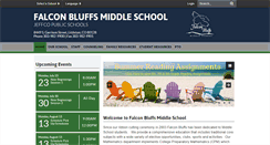 Desktop Screenshot of falconbluffs.net