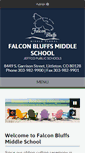 Mobile Screenshot of falconbluffs.net